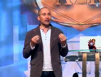 Robert Stein
                    beim Vortrag
