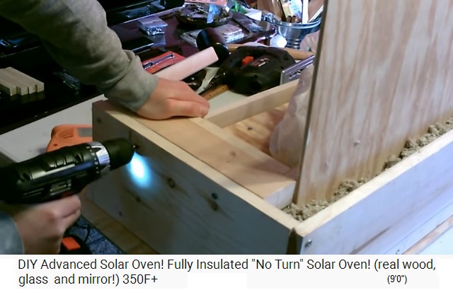 the frame is covered and closed by screws