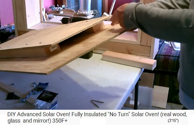 The bottom is screwed on and
                  filled with green fiber insulation