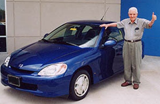 Wasserauto "Chevy" von Herman
                          Anderson