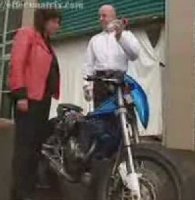 Das Wassermotorrad von Steve Ryans