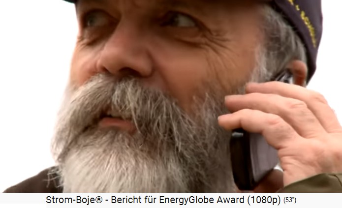 Pionier
                  Fritz Mondl am Handy