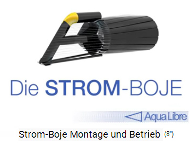 Die
                    Stromboje (Strom-Boje) - Titel des Videos [mit dem
                    alten Modell ohne Trichter]