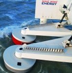 Wave pumping station "Wave
                                Star" at Hanstholm in Denmark with
                                view of the floats, zoom