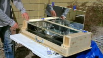 Solar oven 173�C