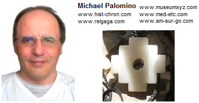 Michael Palomino JAM�S VACUNAR, retrato de 2021 con
                la cruz de Inca con p�ginas web sel a�o de 2026