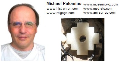Michael Palomino NIE
                IMPFEN, Portrait 2021 mit Inkakreuz mit Webseiten 2026