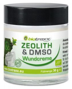 DMSO kombiniert mit Zeolith+Kr�utern = Wundcreme