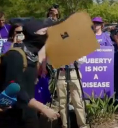 Criminal Antifa with unknown logo