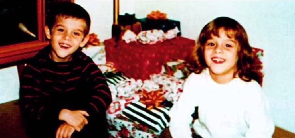 The Reim twins, one
                  raised as a boy, the other as a girl at about 8 years