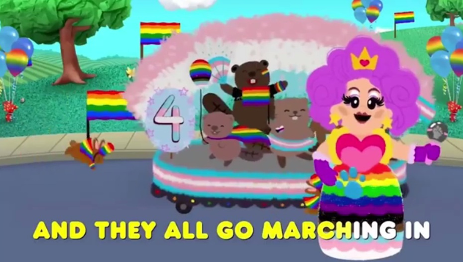 FAKE-Trans-Gender with Festival Parade: "And
                  they all go marching in"