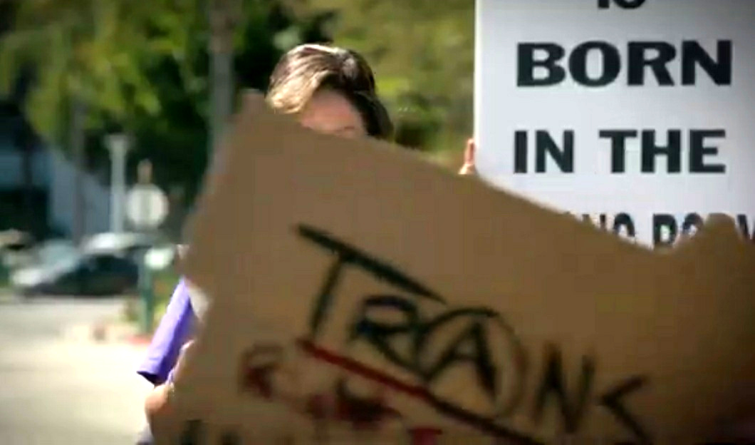 Die
                        Trans-Jugend ist eine Antifa-Aktion: siehe das
                        "A" im Ring