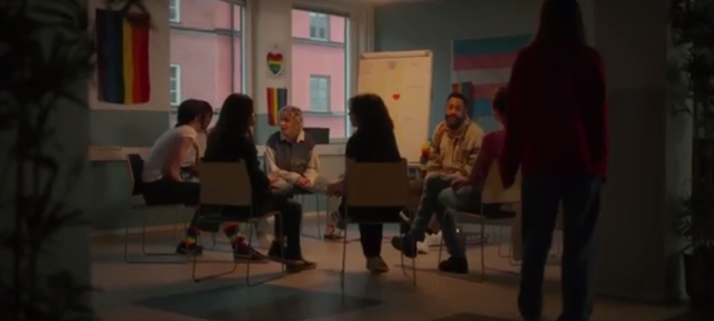 FAKE trans-gender group with
                  a manipulator with a full beard Joshua