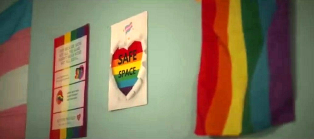 FAKE Trans Gender LGBT Group with Rainbow
                  Leaflet, Rainbow Heart and Rainbow Flag - that's all a
                  FAKE