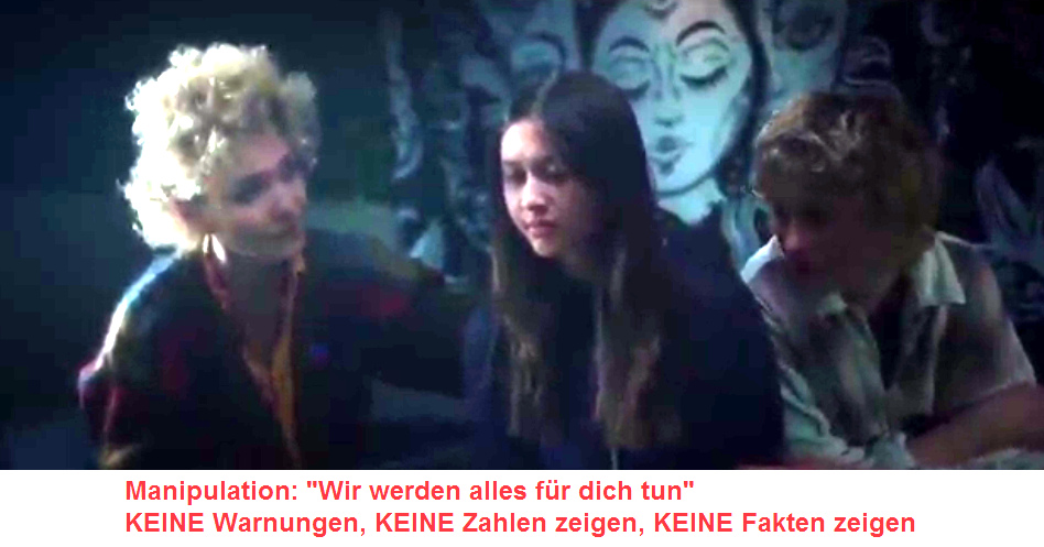 Manipulation 02:
                    "Wir werden alles f�r dich tun": KEINE
                    Warnungen, KEINE Zahlen zeigen, KEINE Fakten zeigen