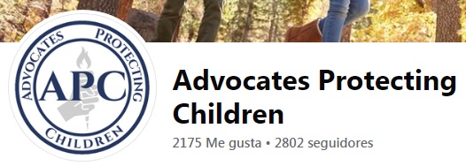 Logo of APC on Facebook (Advocates
                    Protect Children)