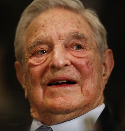 Criminal Hungarian-Jewish billionaire
                    Soros 2020 in Davos: wants to turn Europe and the
                    "USA" into racially mixed states by all
                    means