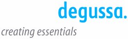 Degussa, Logo einer Giftfirma,
                            die f�r die "medizinische
                            Forschung" die Menschen mit Amalgam
                            krankmacht, ganz legal...