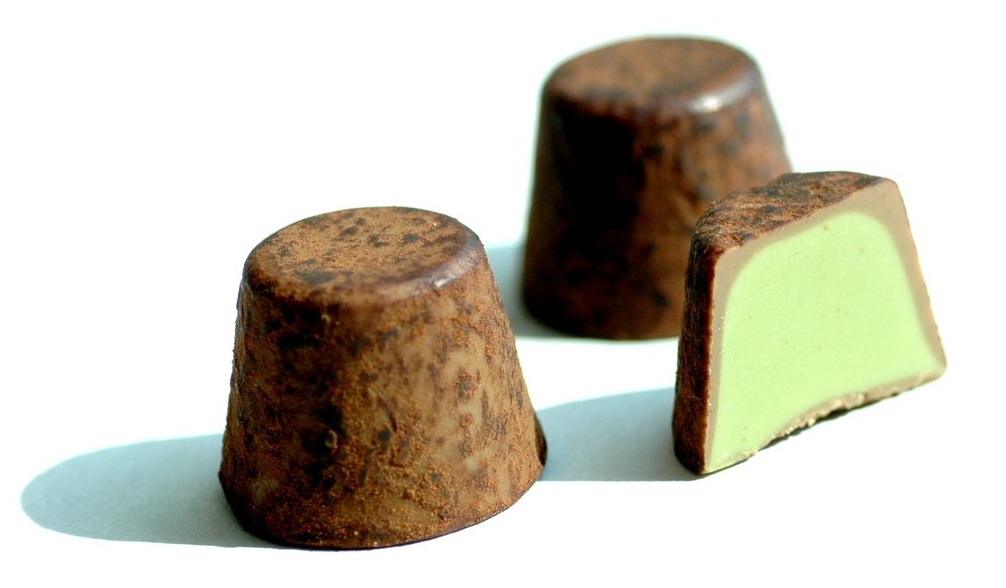 Bombones de t�
                  verde