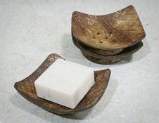 Seifenschale
                  aus Kokosschale