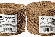 Kokosseile aus
                  Kokosfaser