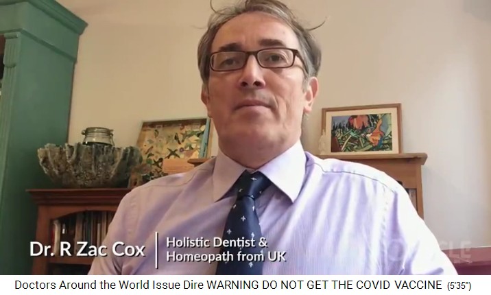 Dr. R. Zac Cox,
              England GB