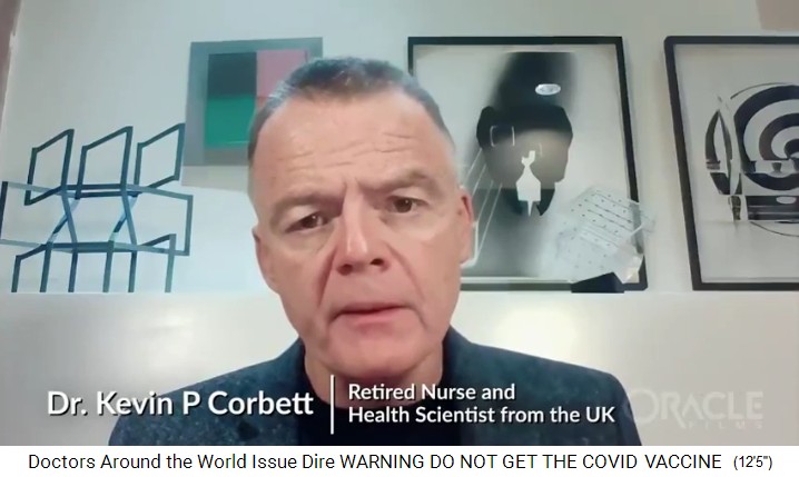 Dr. Kevin P. Corbett aus England,
              Gesundheitsforscher und Analyst im Krankenpflegerbereich
              im Ruhestand