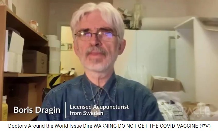 Akupunkteur Boris Dragin, Schweden
