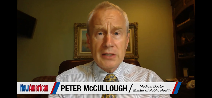 Dr.
                      Peter McCullough, retrato