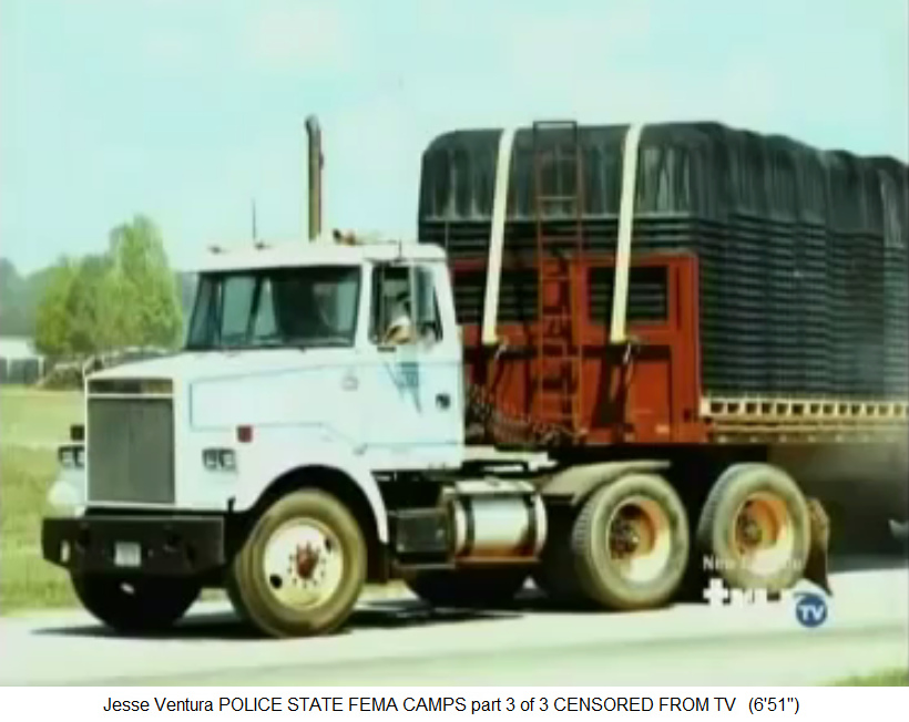 Madison (Georgia): Die
                    Gigas�rge werden abtransportiert 01