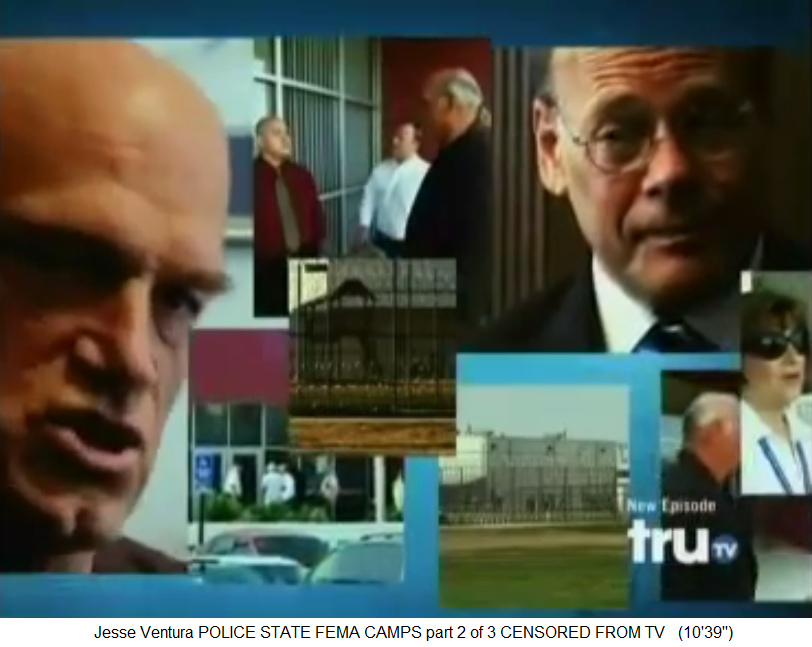 Jesse Ventura hat Fragen an
                  Steve Cohen wegen den KZs in den "USA", z.B.
                  das KZ Don Hutto in Taylor (Texas)