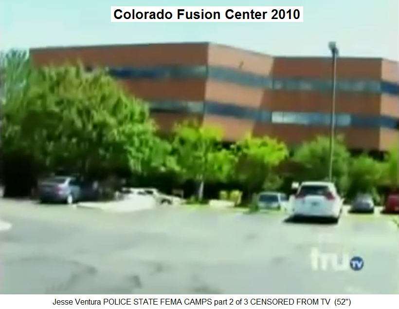 Das Fusion Center von Colorado, die rote
                  Fassade
