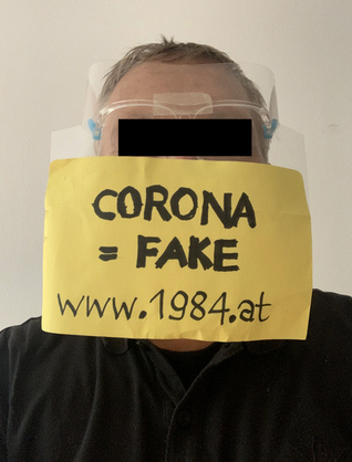 Die t�gliche Demo: geht mit
                    solchen Visieren einkaufen !! je mehr dieser
                    „Masken“ unterwegs sind desto besser !!!