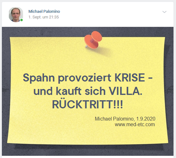 Spahn provoziert KRISE - und kauft
                  sich VILLA - R�CKTRITT!!!