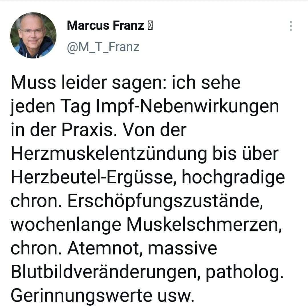 GENimpfsch�den Schweiz 25.8.2021: GENimpfsch�den
                  ohne Ende jeden Tag