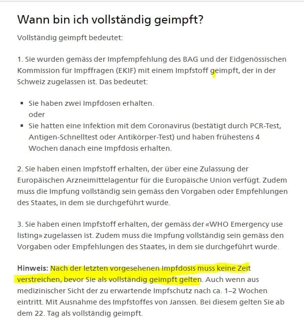 GENimpfschaden J&J (Jannsen) 3.9.2021: 22
                  Tage Wartezeit bis zur Pseudo-Immunit�t