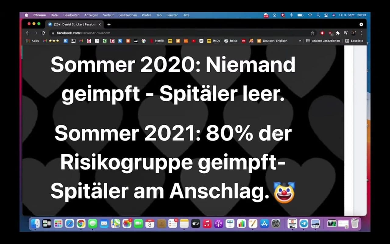 Spitaldesaster Schweiz 4.9.2021: Vergleich 2020
                    (Spit�ler leer) mit 2021 (Spit�ler voll)