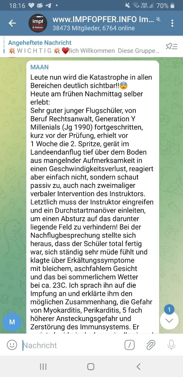 GENimpfschaden mit Pilot 7.9.2021: Flugsch�ler
                GENgeimpft schafft den Landeanflug nicht allein