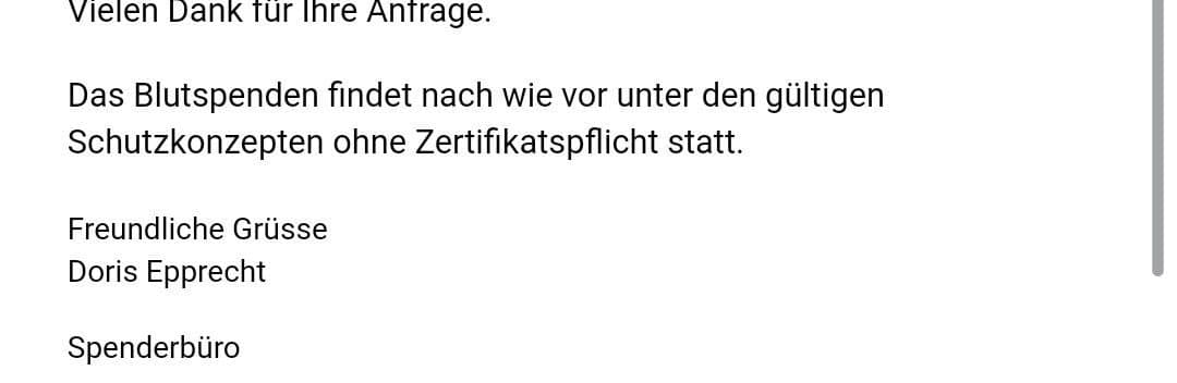 GENimpfschaden Blut von GENgeimpften Schweiz
                9.9.2021: Blutspenden findet weiter OHNE Kontrolle statt
                [20]