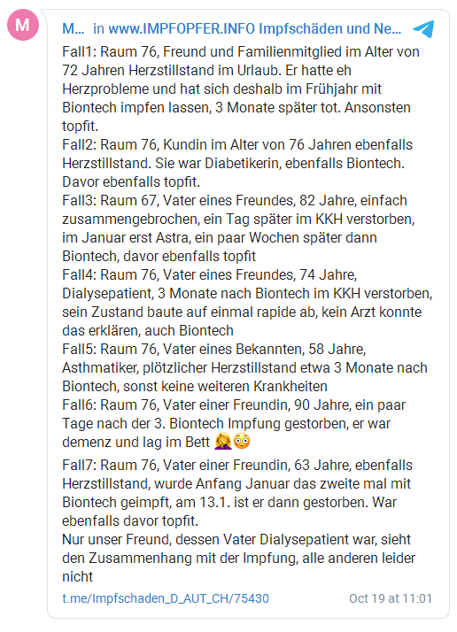 GENimpfmorde in
                        3G-Fascho-�sterreich Beispiel 6