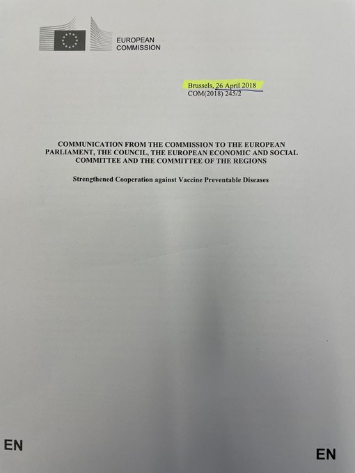 Dokument von Houwelingen: In
                      Gr�ssel war der Impfpass bereits 2018 ein Thema -
                      Plandemie ist bewiesen 01