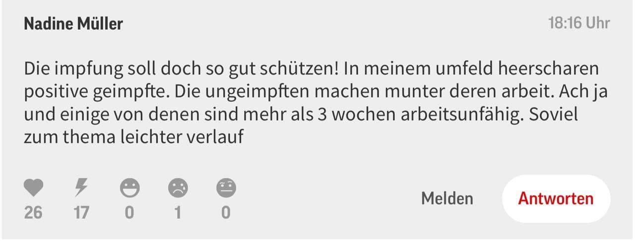 UNgeimpfte Goldst�cke im Spitaldesaster
                    Schweiz 13.12.2021: springen f�r kranke GENgeimpfte
                    ein