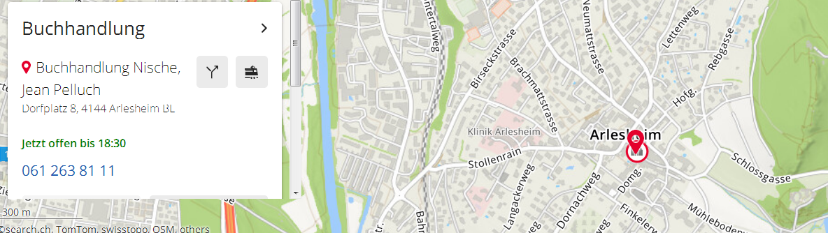 Widerstand in Arlesheim: Der
                Buchladen "Nische" in Arlesheim am Dorfplatz 8
                ist f�r UNgeimpfte ohne Maske, GENgeimpfte werden nur
                durch ein Fenster bedient