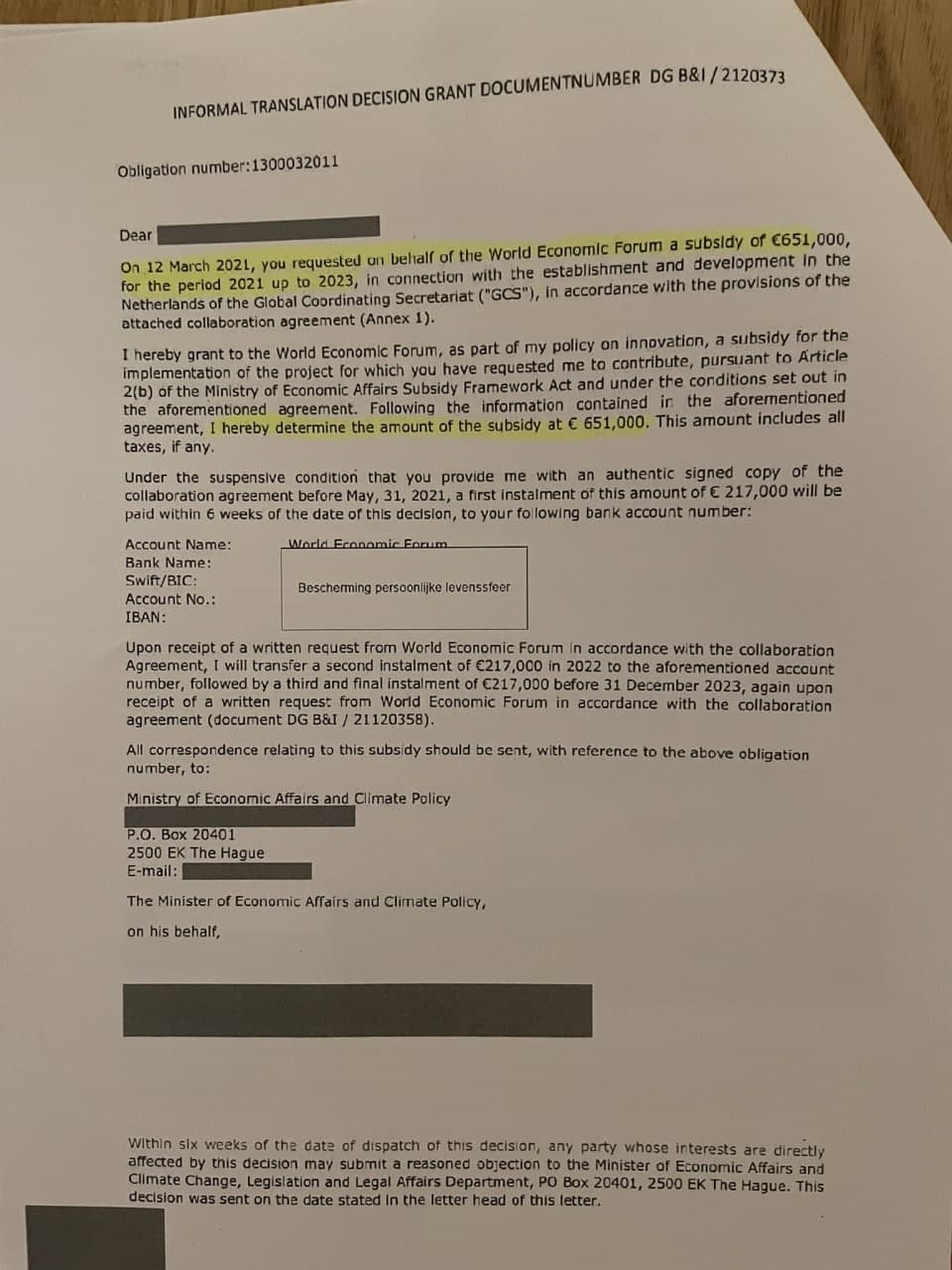 T�ter Ruttehitler in Holland 21.12.2021: Er
                  finanziert das kriminelle WEF mit einem
                  "Sekretariat" mit 651.000 Euro!
                  UNTERWANDERUNG DURCH DAS WELTWIRTSCHAFTSFORUM (orig.
                  Englisch: WORLD ECONOMIC FORUM INFILTRATION)