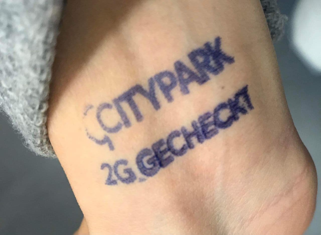 2G-Stempel 15.1.2022 - Beispiel