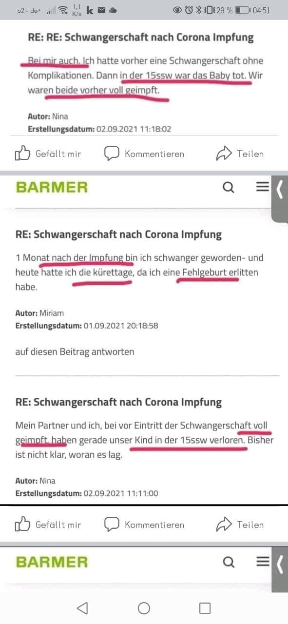 GENimpfmorde bei F�ten / Ungeborenen 15.1.2022:
                Berichte bei der Barmer Krankenkasse (4R) 03