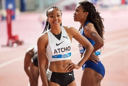 Sarah Atcho mit GENimpfung ist
                      nicht mehr so sportlich