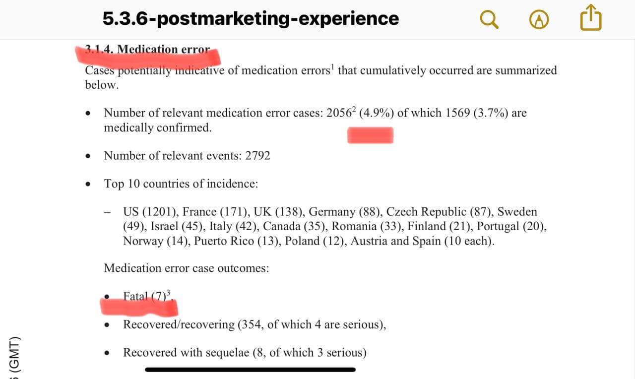 Todesspritze von Pfizer 2.3.2022:
                  Marketing-Papier fragt: Ist die Dosis falsch? �rzte
                  sollen f�r GENimpftote die Schuld alleine tragen?
