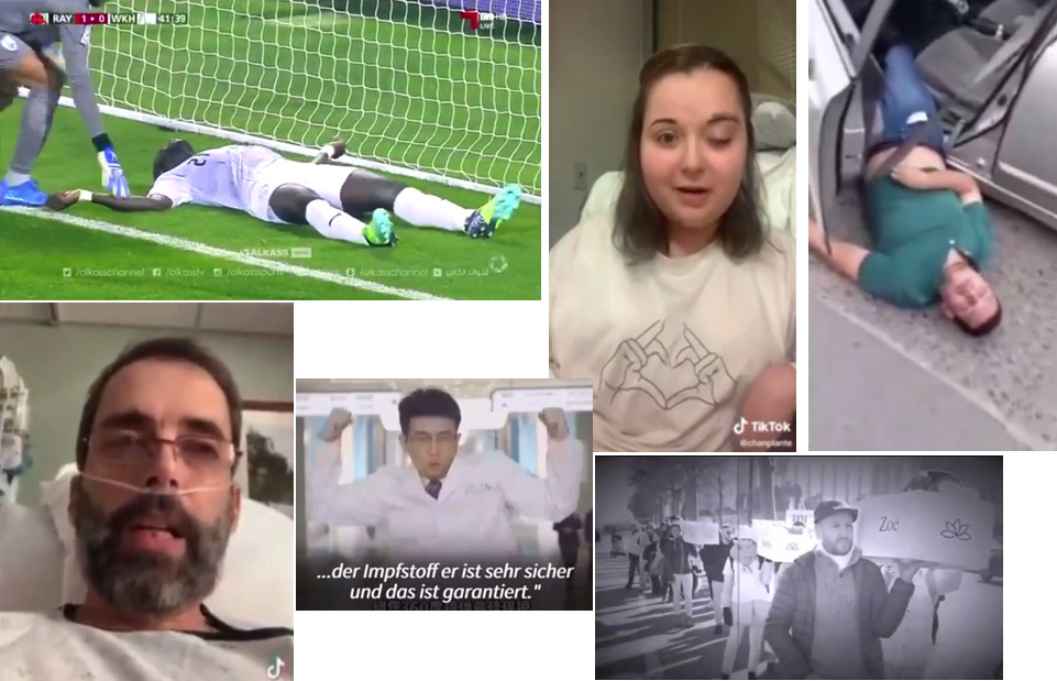 Video 29.3.2022: Crazy
                  GENimpfung Nebenwirkungen - crazy GENE vaccine side
                  effects 1h37min