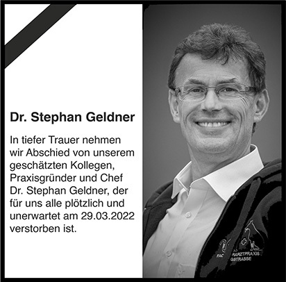 Verdacht GENimpfmord Heppenheim
                  (Hessen, 4R) am 5.4.2022: Tierarzt Dr. Stephan Geldner
                  ist mit ca. 55 weg: 29.03.2022: Das Team der
                  Fachtierarztpraxis Bergstra�e trauert um den Kollegen
                  und Mitinhaber Dr. Stephan Geldner, der heute
                  pl�tzlich und unerwartet verstorben ist.